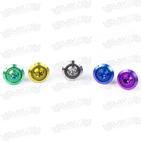 KENDMOTO BAUT + RING TITANIUM WINDSHIELD UNIVERSAL M5 & M6