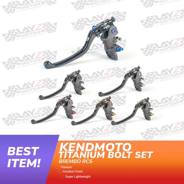 KENDMOTO BAUT TITANIUM SET MASTER BREMBO RCS / RCS Corsacorta