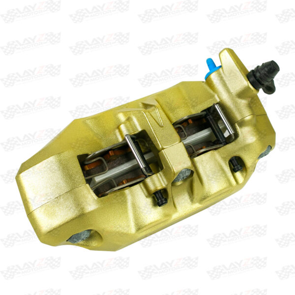 Second image of Brembo Beet Front Brake Caliper 4-PAD 65mm, Right Side Gold