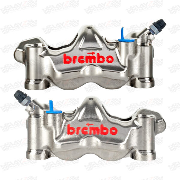 Brembo GP4-RX CNC P4 32/32 Front Brake Radial Caliper 108mm, Nickel Finish