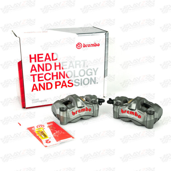 Second image of Brembo M50 Set Front Brake Calipers 100mm, Gray
