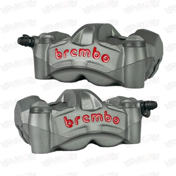 Brembo M50 Set Front Brake Calipers 100mm, Gray
