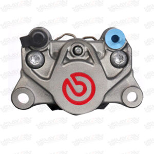 Brembo P2.34 Rear Brake Caliper 84mm Gray Red Logo