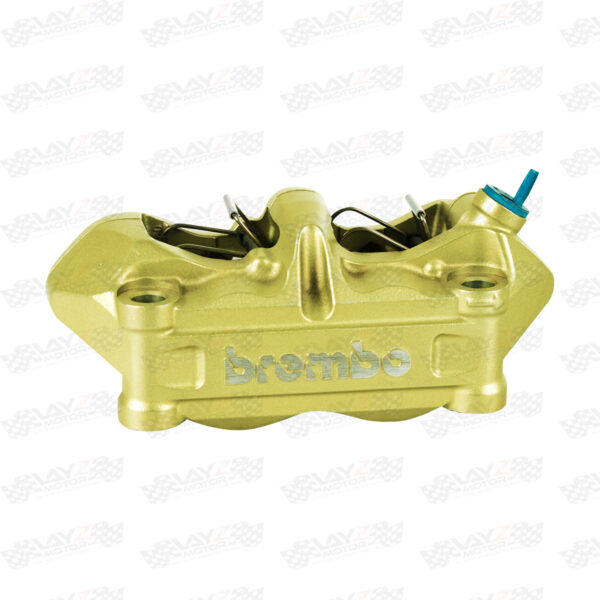 Brembo P4 34B DX Front Radial Brake Caliper Right Only 100mm, Gold