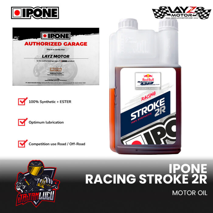 Ipone Racing Stroke 2R  2 Stroke Engine Oil, 1 liter