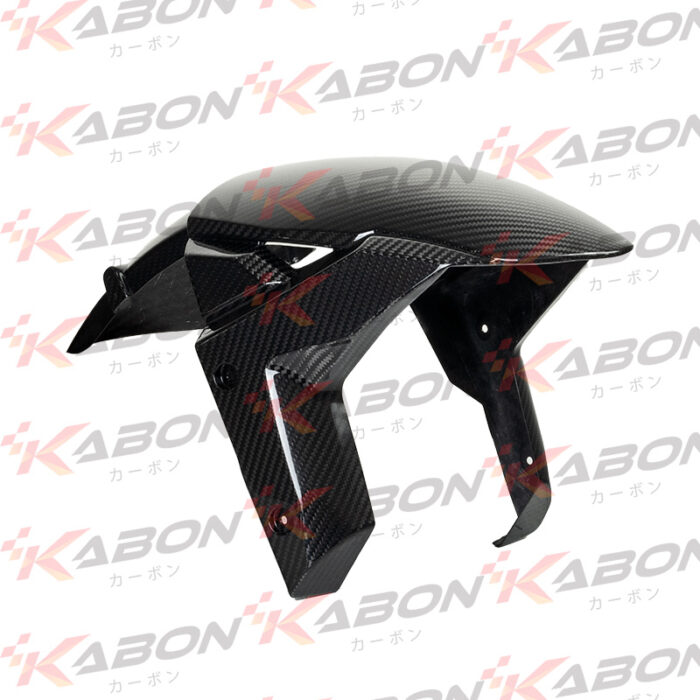 KABON X KAWASAKI H2 DRY CARBON FRONT FENDER