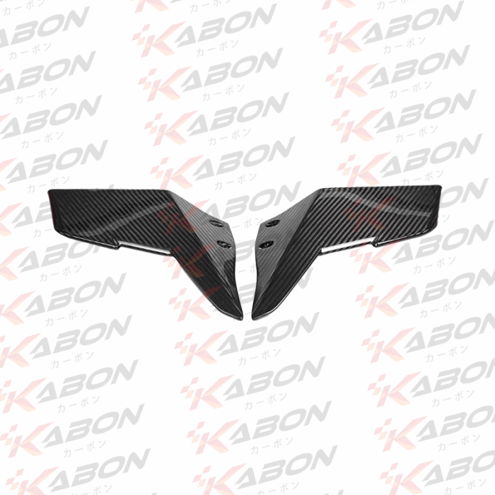 KABON X KAWASAKI H2 DRY CARBON UPPER WINGLET