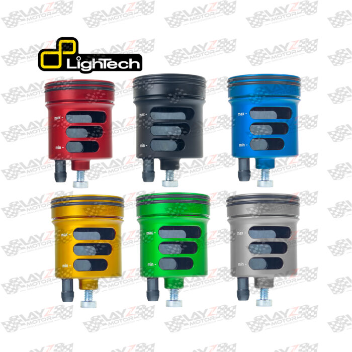 Lightech 30cc front brake fluid reservoir tank aluminum