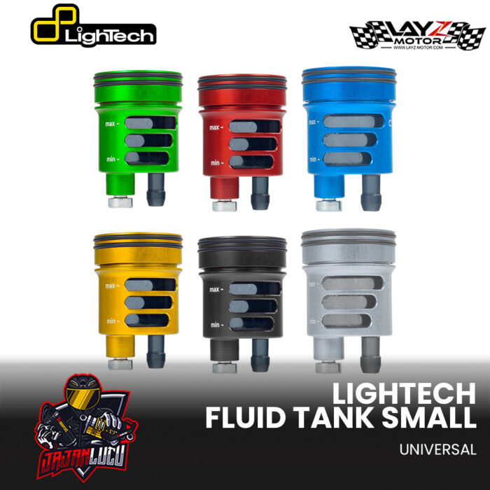Lightech 16c rear brake / clutch fluid reservoir tank aluminum