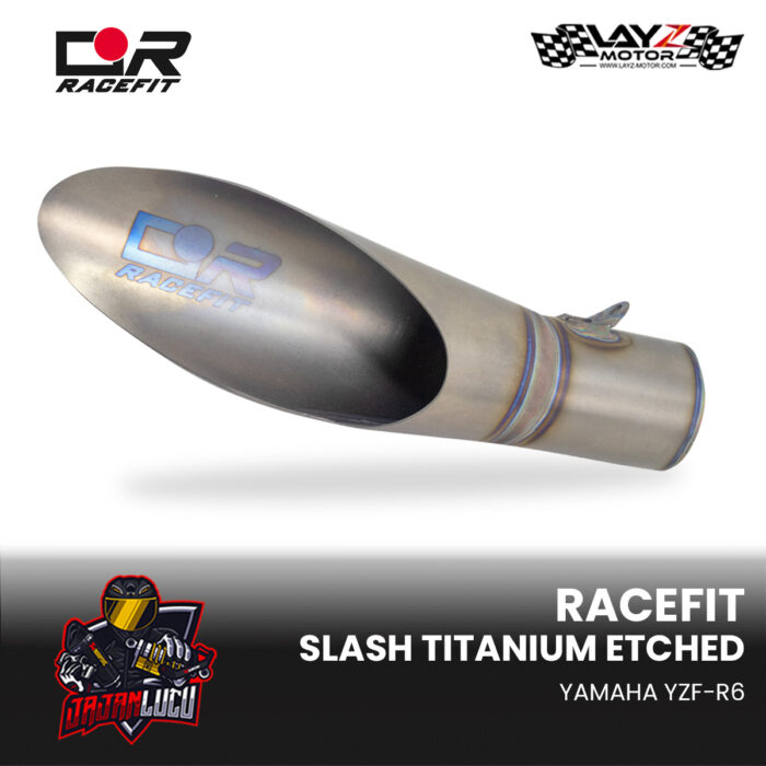 RACEFIT Slash Titanium Etched - Yamaha YZF-R6