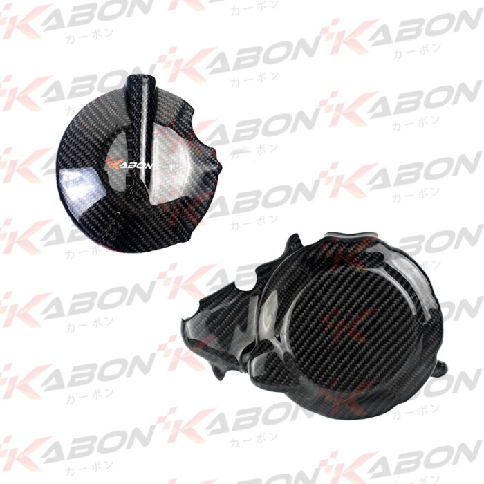 Kabon Kawasaki ZX25R Engine Cover Set Half