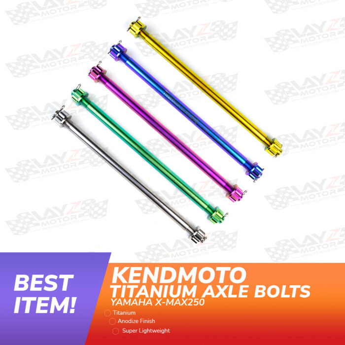 Kendmoto Yamaha Xmax 250 As Roda Depan Titanium Set