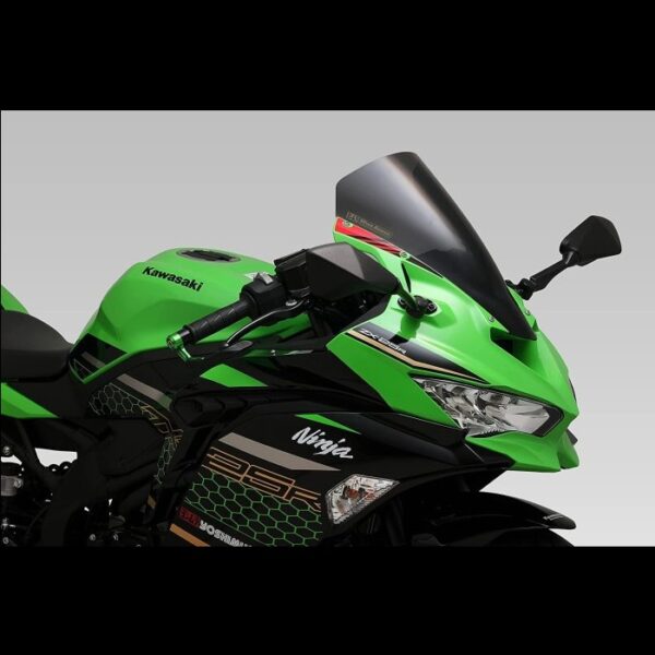 Yoshimura Kawasaki ZX25R Windscreen Wind Armor Dark Smoke