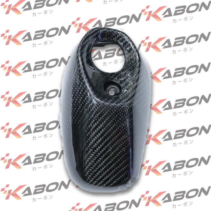 KABON Yamaha XMAX 250 Cover Ujung Knalpot Carbon