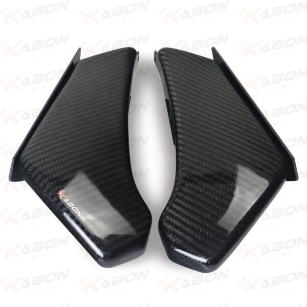 Second image of Kabon Carbon Side Winglet - Universal sport Fairing Bike