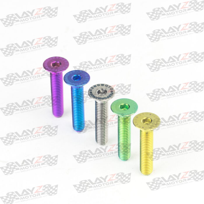 Kendmoto Baut Titanium - Verseng / Countersunk M5x25