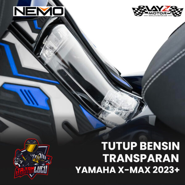 Second image of Nemo Tutup Bensin Transparan - Yamaha XMAX 250 Connected